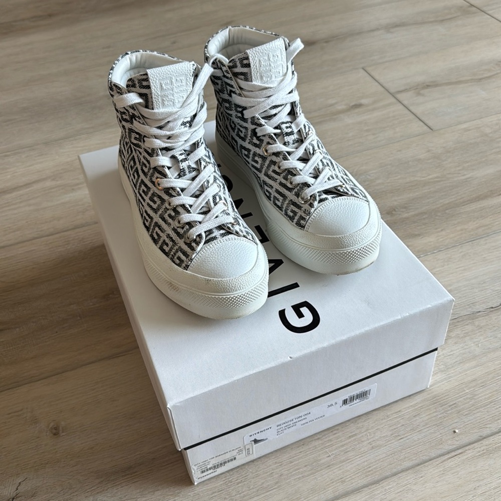 Givenchy City High Monogram Sneakers